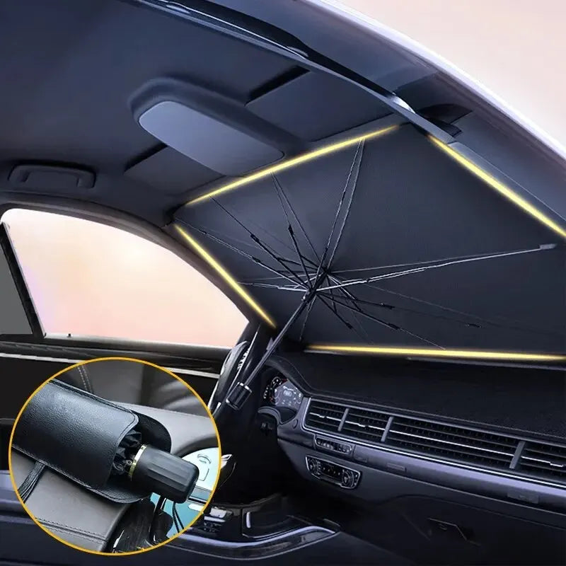 Pare-Soleil Voiture Pliable – Protection UV Pare-Brise & Vitres