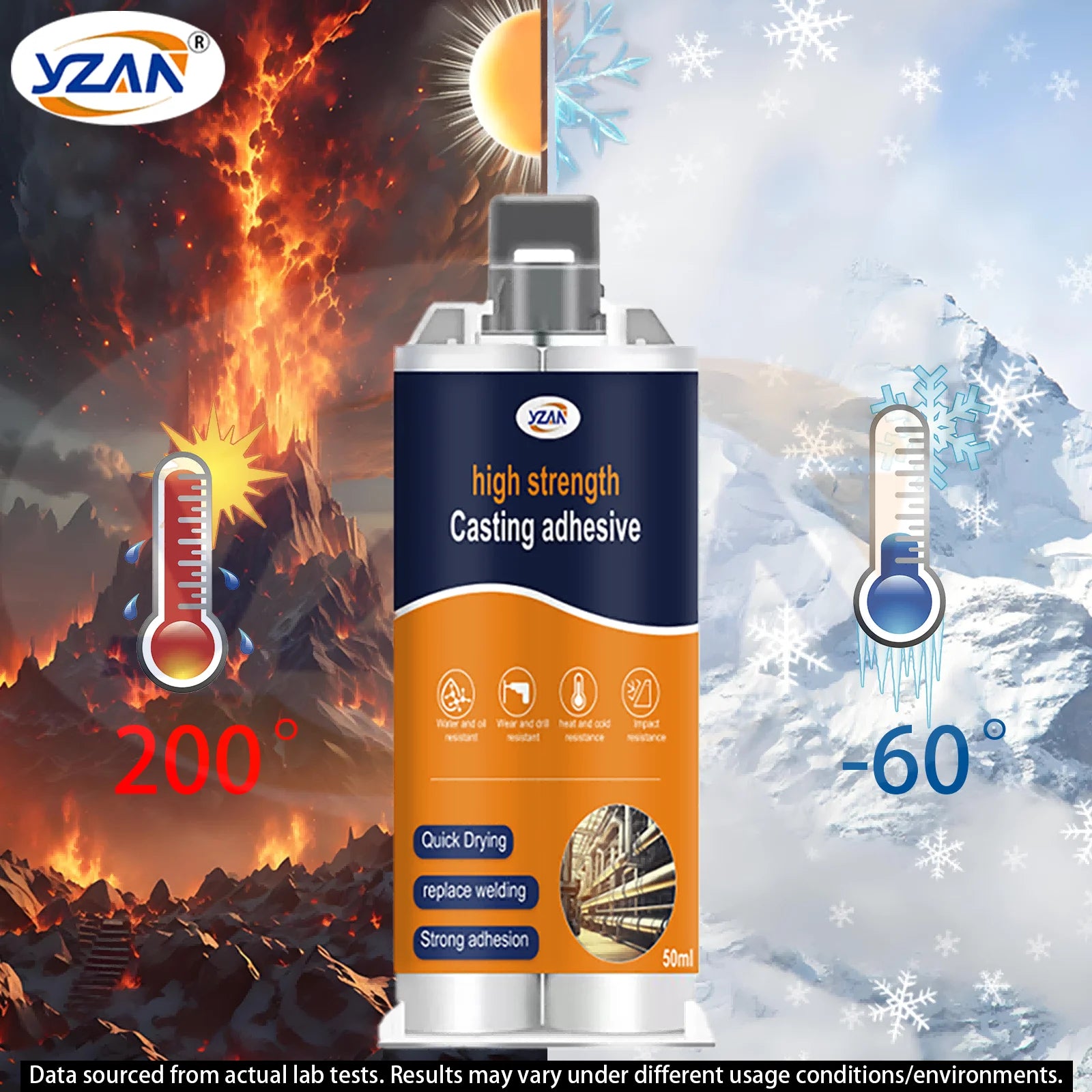 LOOLIFL nouvelle colle métallique AB, colle de coulée, colle de soudure plastique, mastic d'étanchéité, colle de résine époxy, outil d'injection de colle d'envoi, vente directe d'usine