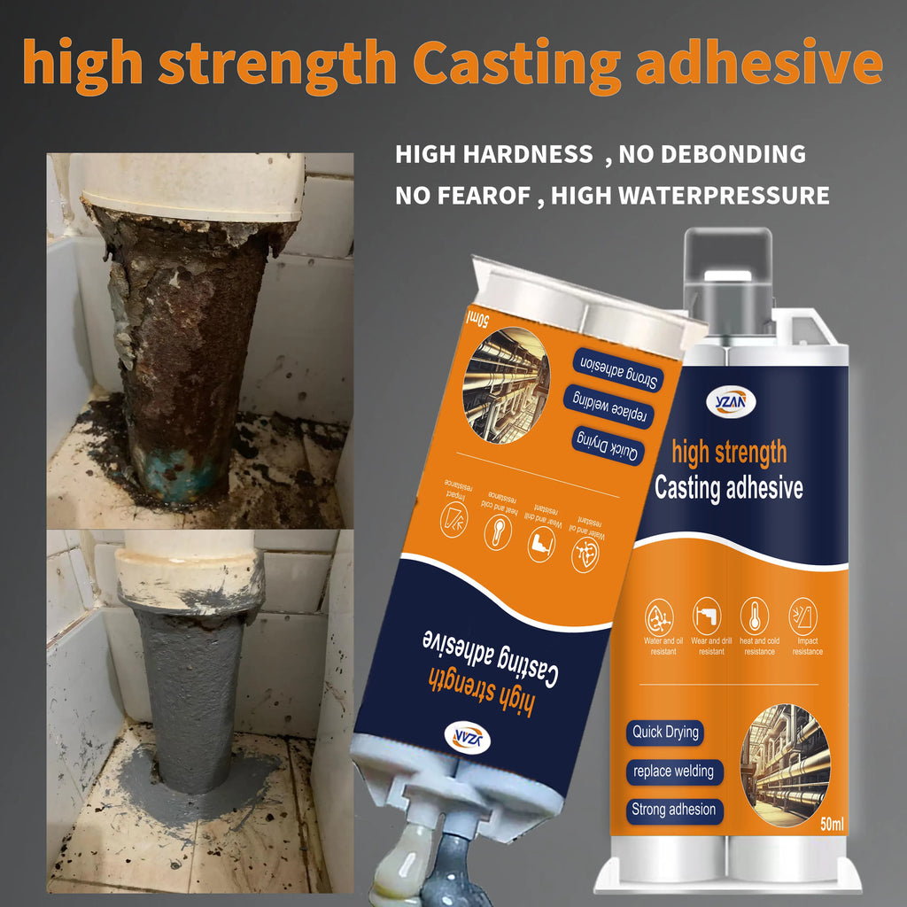 LOOLIFL nouvelle colle métallique AB, colle de coulée, colle de soudure plastique, mastic d'étanchéité, colle de résine époxy, outil d'injection de colle d'envoi, vente directe d'usine