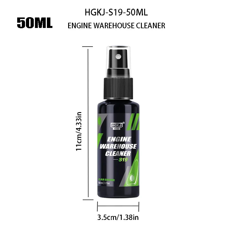 HGKJ S19 nettoyeur de baie de moteur dégraissant tout usage nettoyant concentré propre compartiment moteur détail automatique accessoires de voiture
