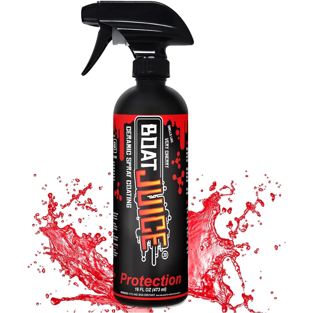Cire de protection céramique en spray pour bateaux, brillance supérieure, protection marine, parfum marin, nettoyage et detailing nautique