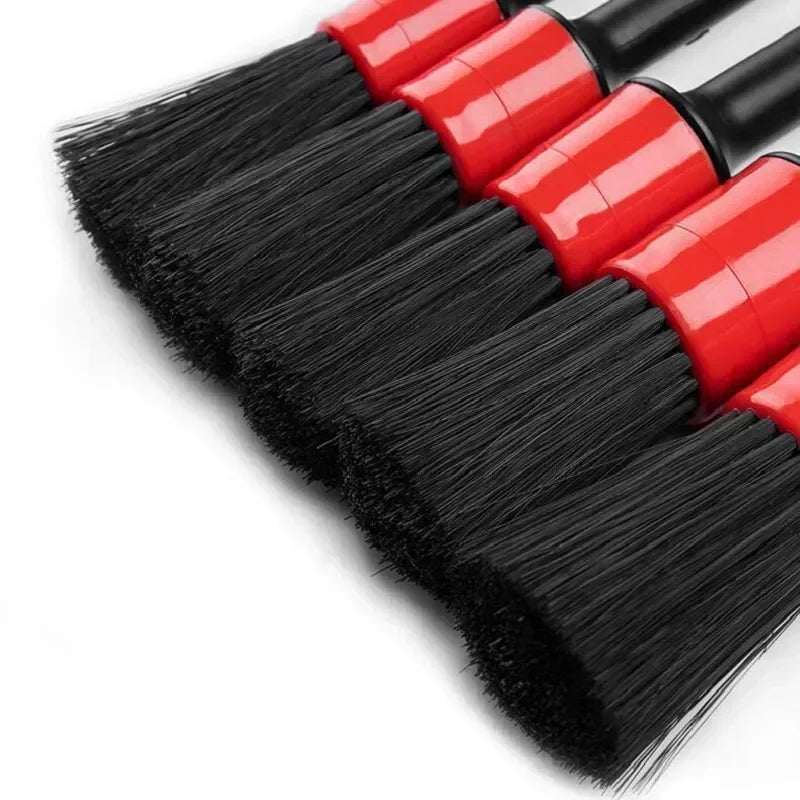 Ensemble de brosses de détail, brosses de voiture, brosse de détail de voiture pour le nettoyage de voiture, brosse de détail, brosse de roue de sortie d'air de tableau de bord